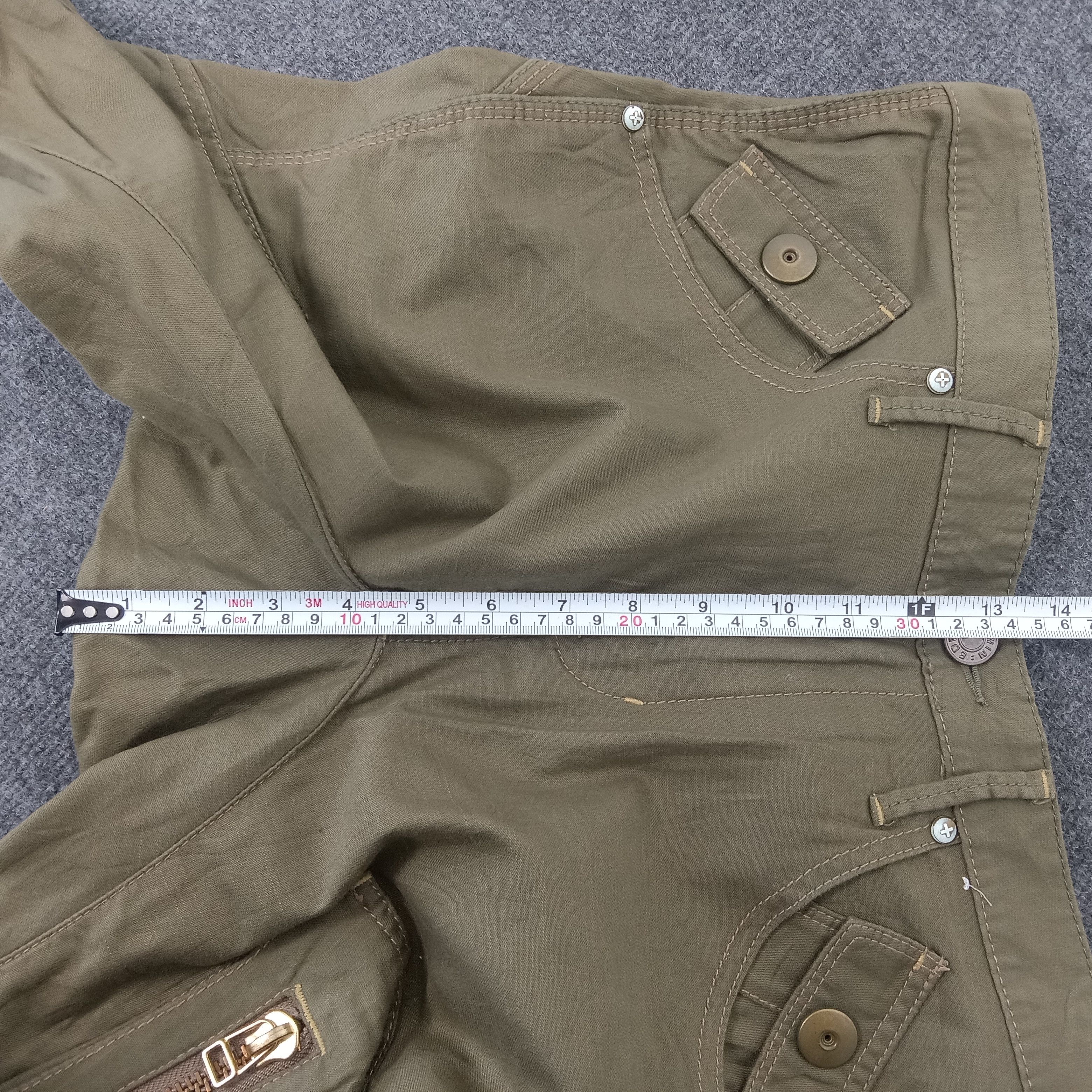Edwin × Japanese Brand × Vintage Edwin Japanese Style Cargo Pocket Pants Size US 32 / EU 48 - 14 Thumbnail