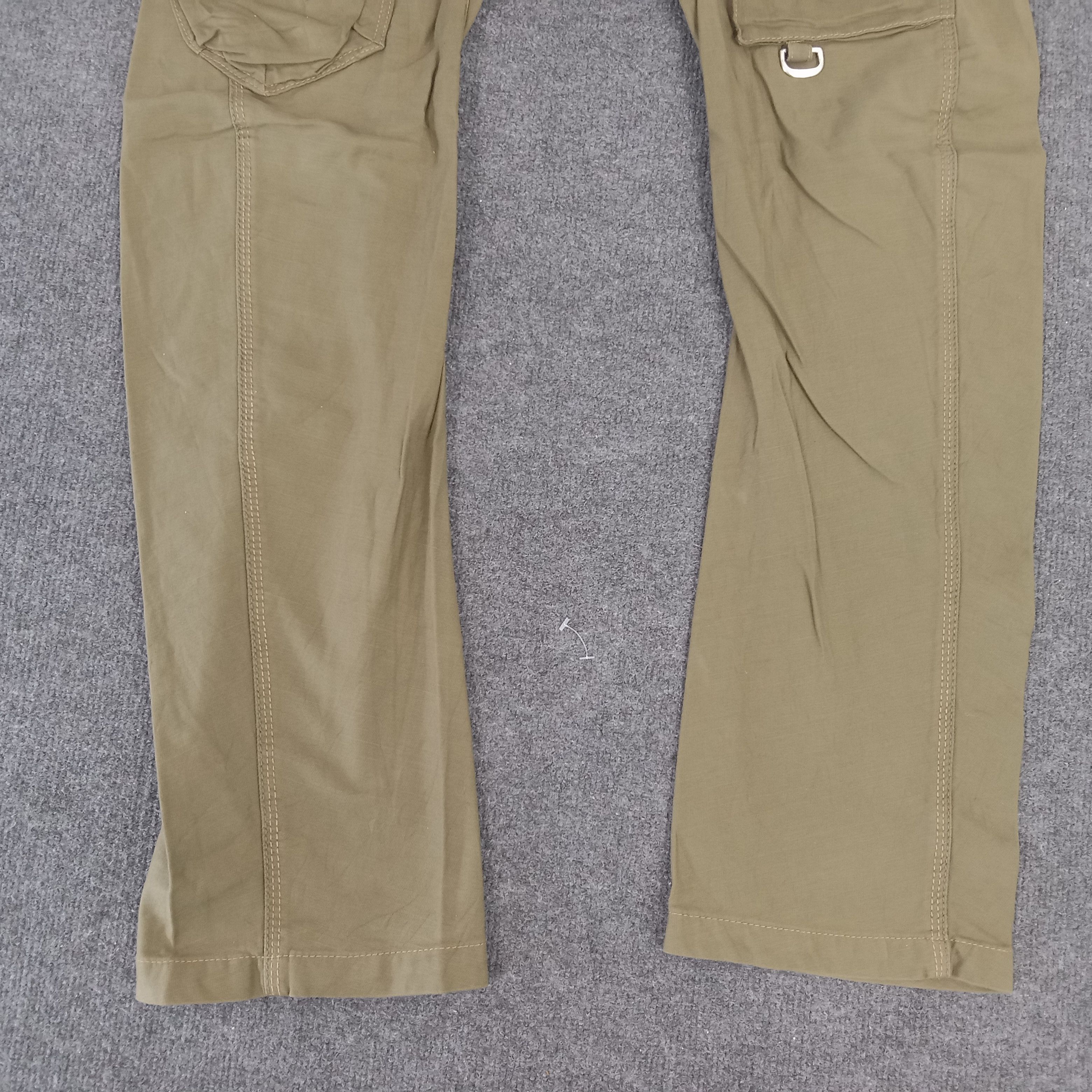 Edwin × Japanese Brand × Vintage Edwin Japanese Style Cargo Pocket Pants Size US 32 / EU 48 - 3 Thumbnail