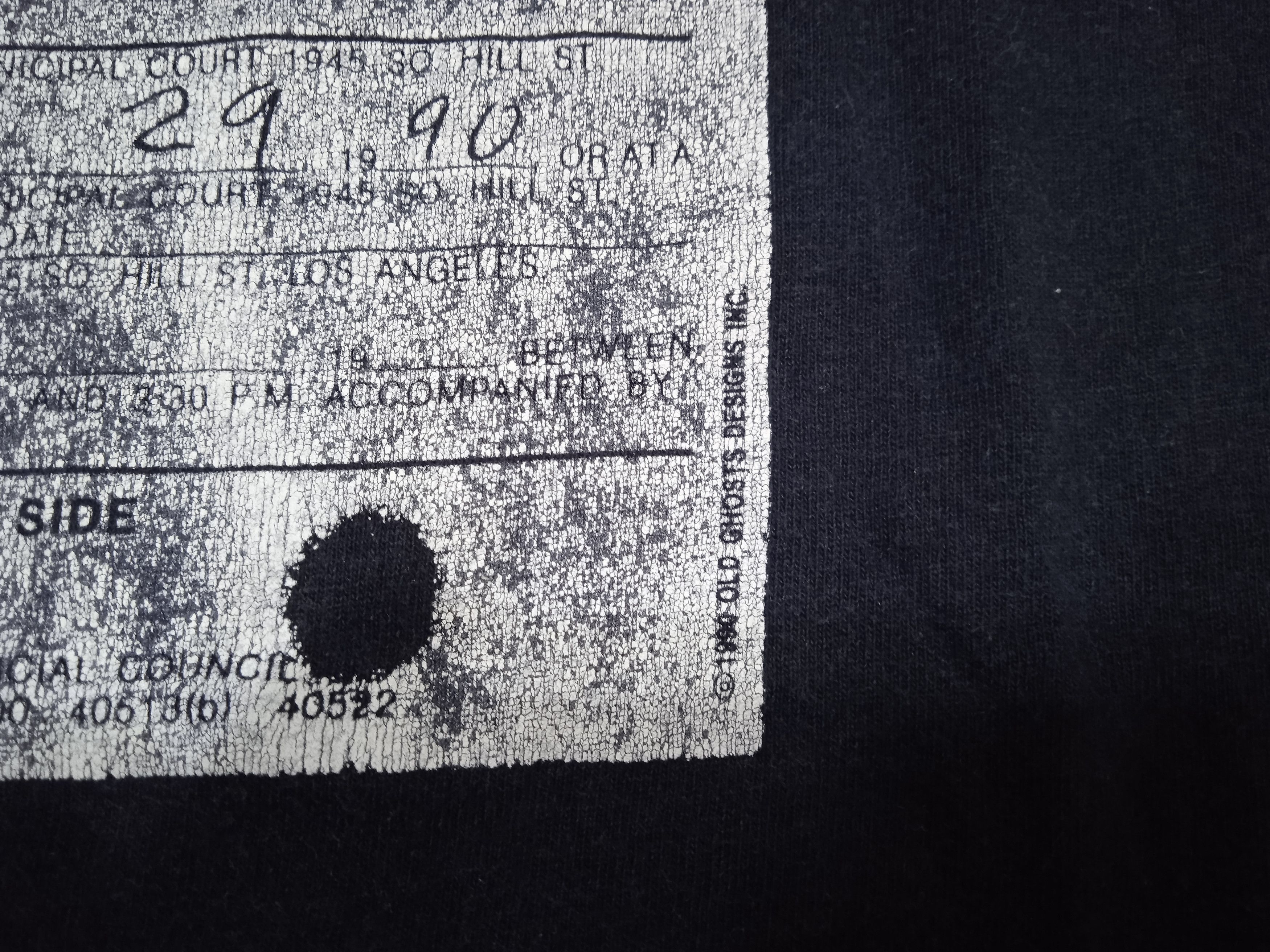 Vintage Vintage 90s Old Ghost Designs 1990 T-Shirt Thrasher Skate Size US M / EU 48-50 / 2 - 5 Thumbnail