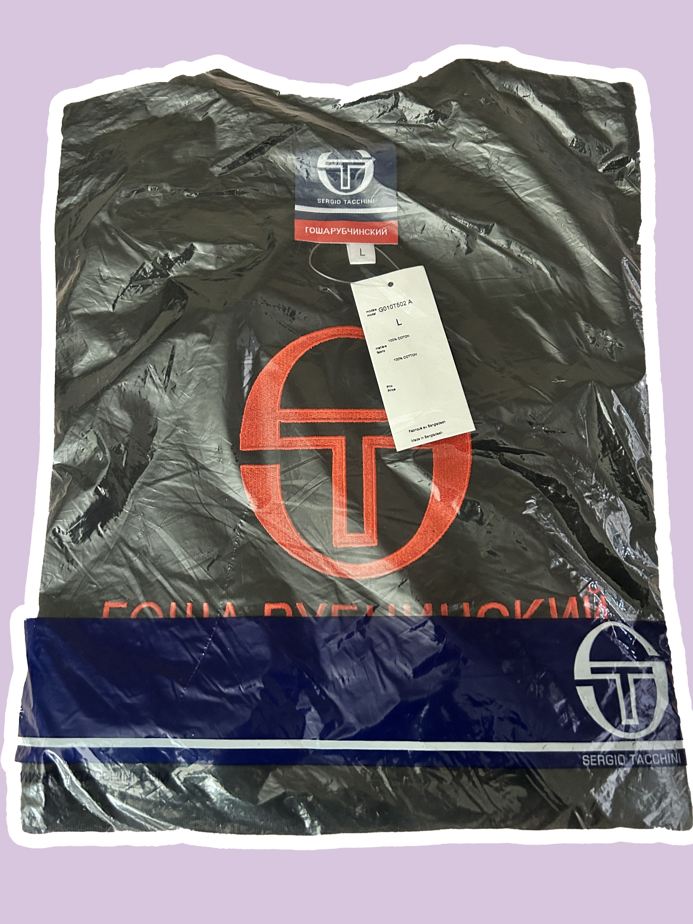 Gosha Rubchinskiy × Sergio Tacchini Sergio Tacchini Black Logo Sweatshirt SS17 Size US L / EU 52-54 / 3 - 2 Thumbnail