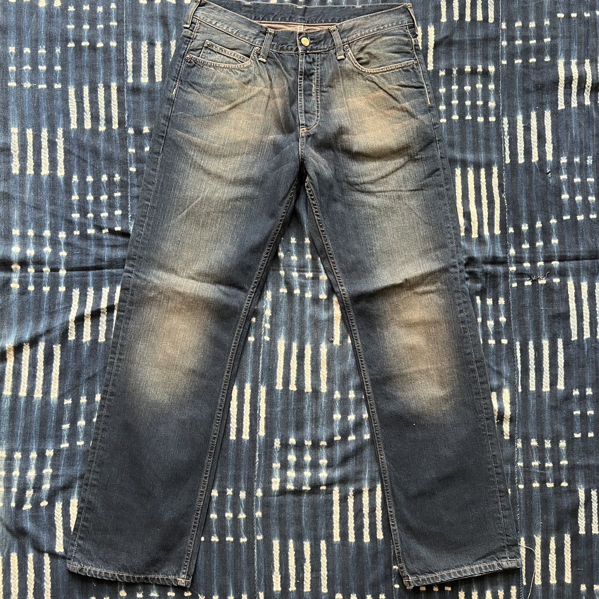 Carhartt Wip Carhartt WIP Texas Denim Jeans 32x32 Size US 32 / EU 48 - 1 Thumbnail