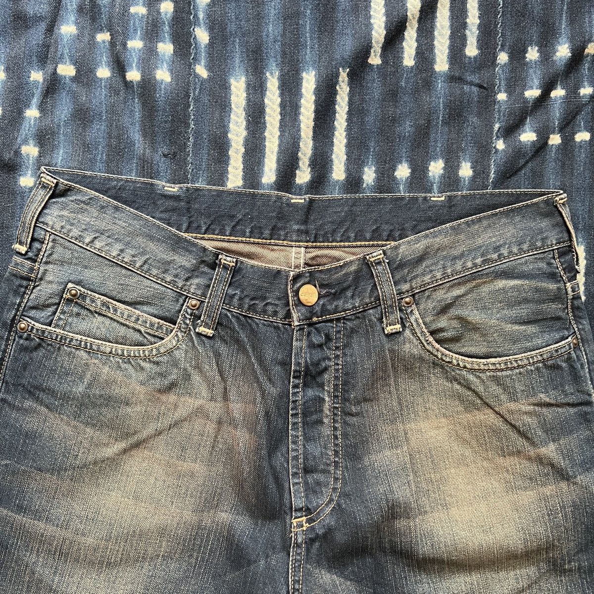 Carhartt Wip Carhartt WIP Texas Denim Jeans 32x32 Size US 32 / EU 48 - 2 Thumbnail