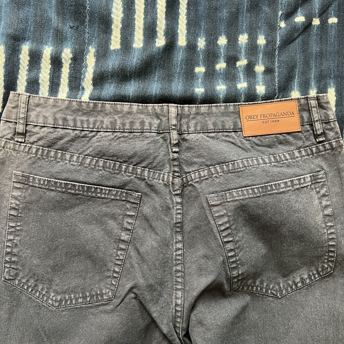 Obey Obey USA Slim Denim Jeans Size US 31 - 4 Thumbnail