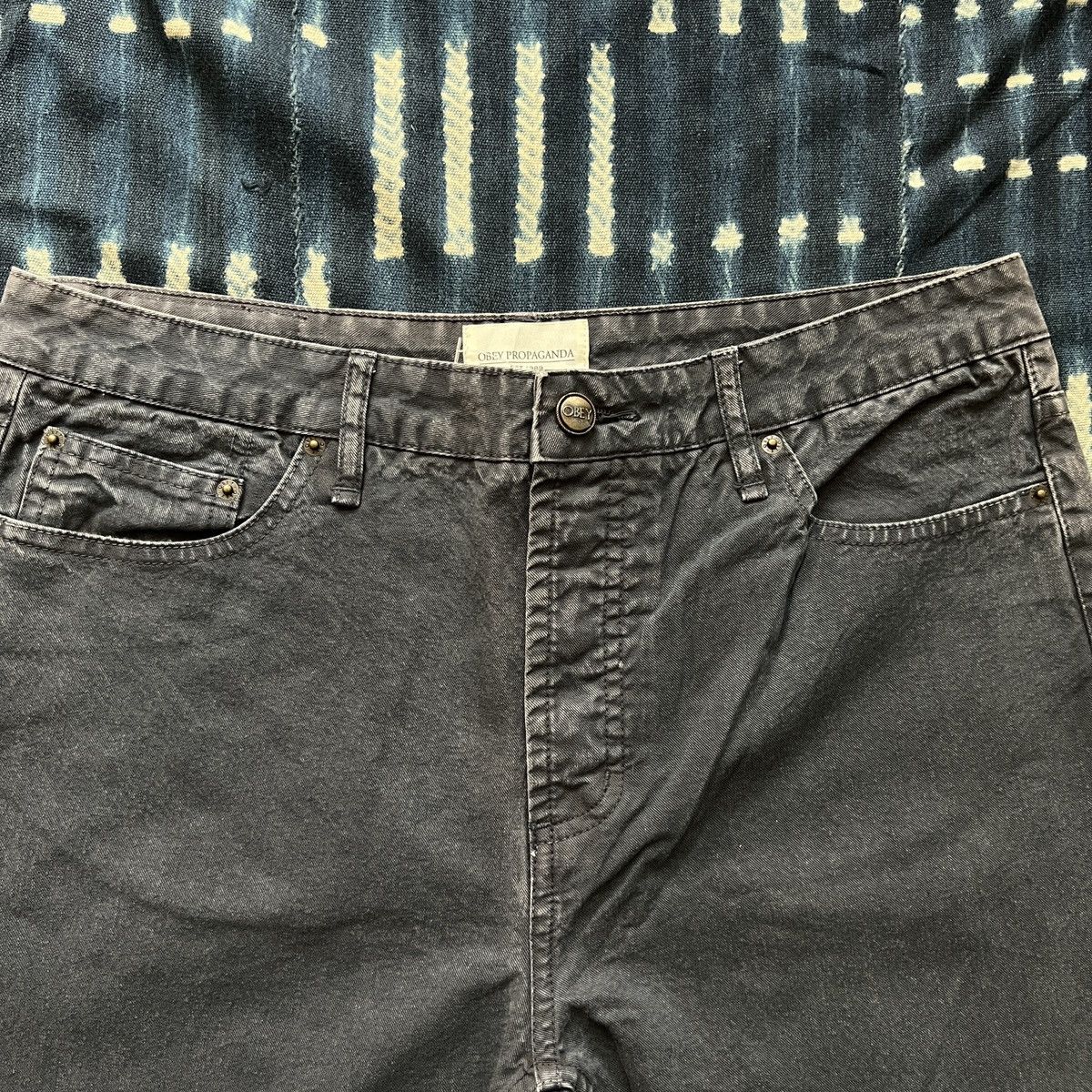 Obey Obey USA Slim Denim Jeans Size US 31 - 2 Thumbnail