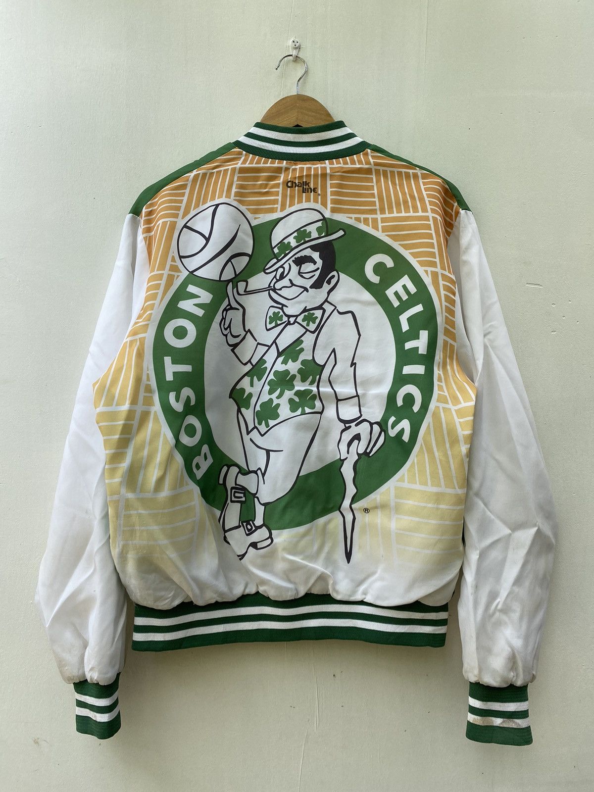 Vintage Chalkline Boston buy Celtics jacket