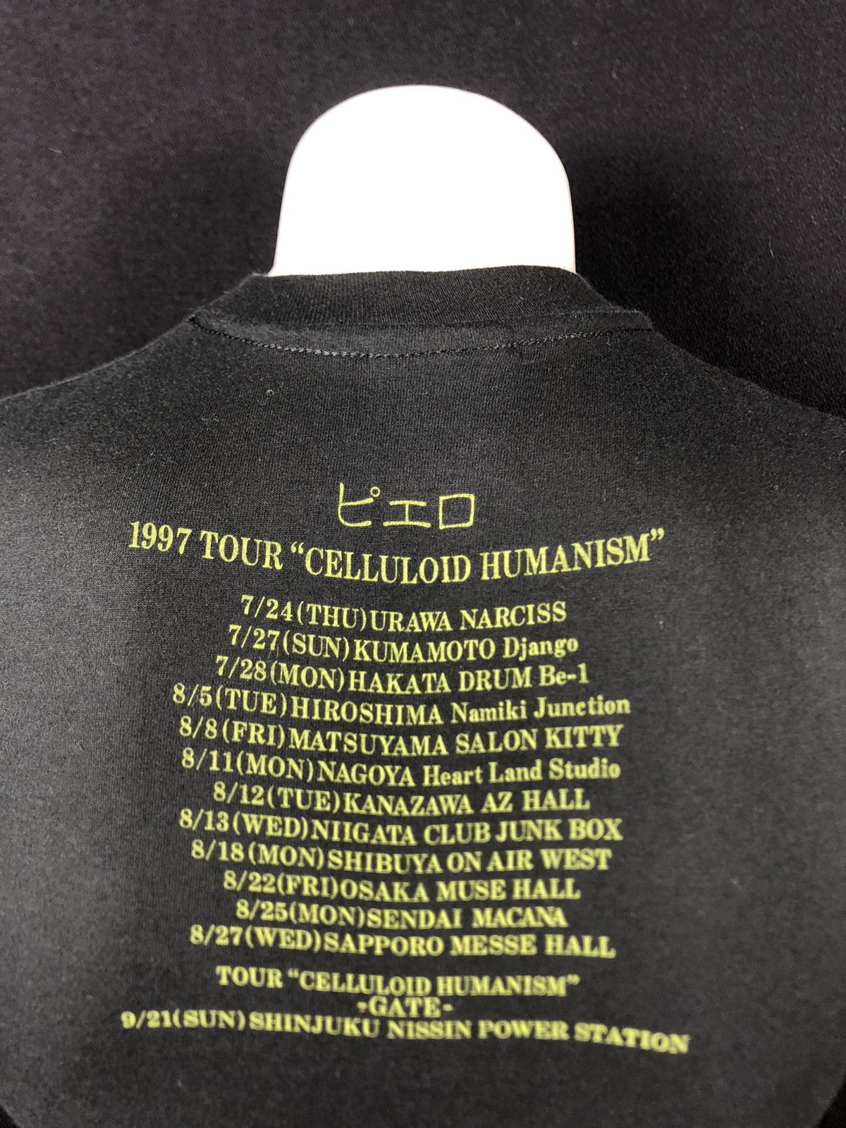 Band Tees Vintage 90s Pierrot 1997 Celluloid Humanism Tour Shirt Size US S / EU 44-46 / 1 - 16 Thumbnail