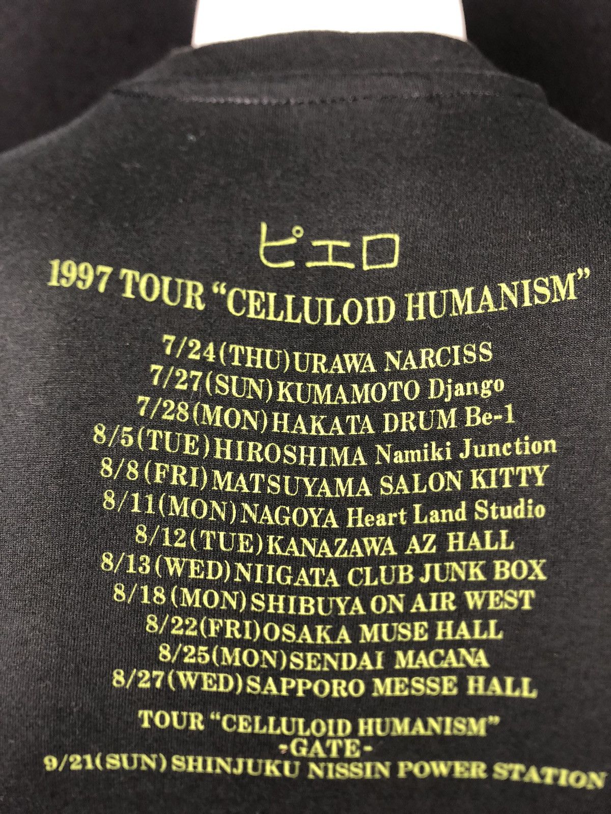 Band Tees Vintage 90s Pierrot 1997 Celluloid Humanism Tour Shirt Size US S / EU 44-46 / 1 - 17 Thumbnail