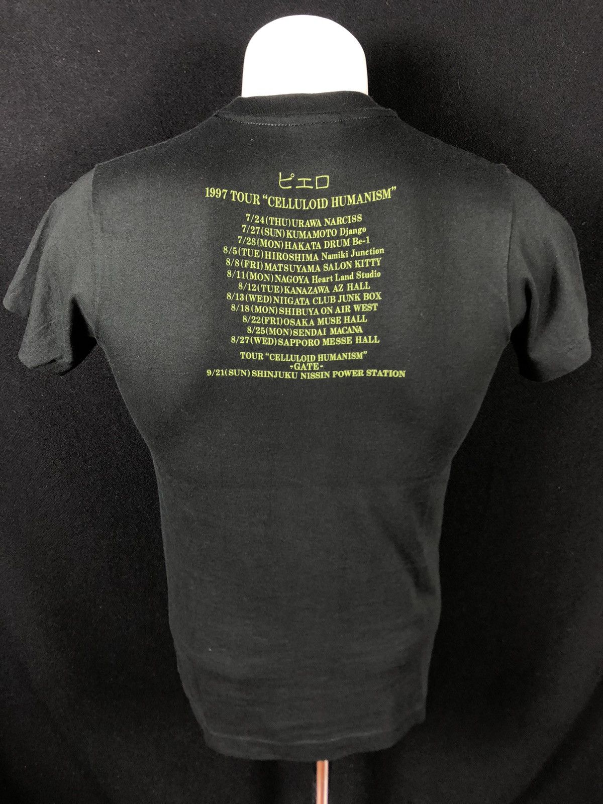 Band Tees Vintage 90s Pierrot 1997 Celluloid Humanism Tour Shirt Size US S / EU 44-46 / 1 - 15 Thumbnail