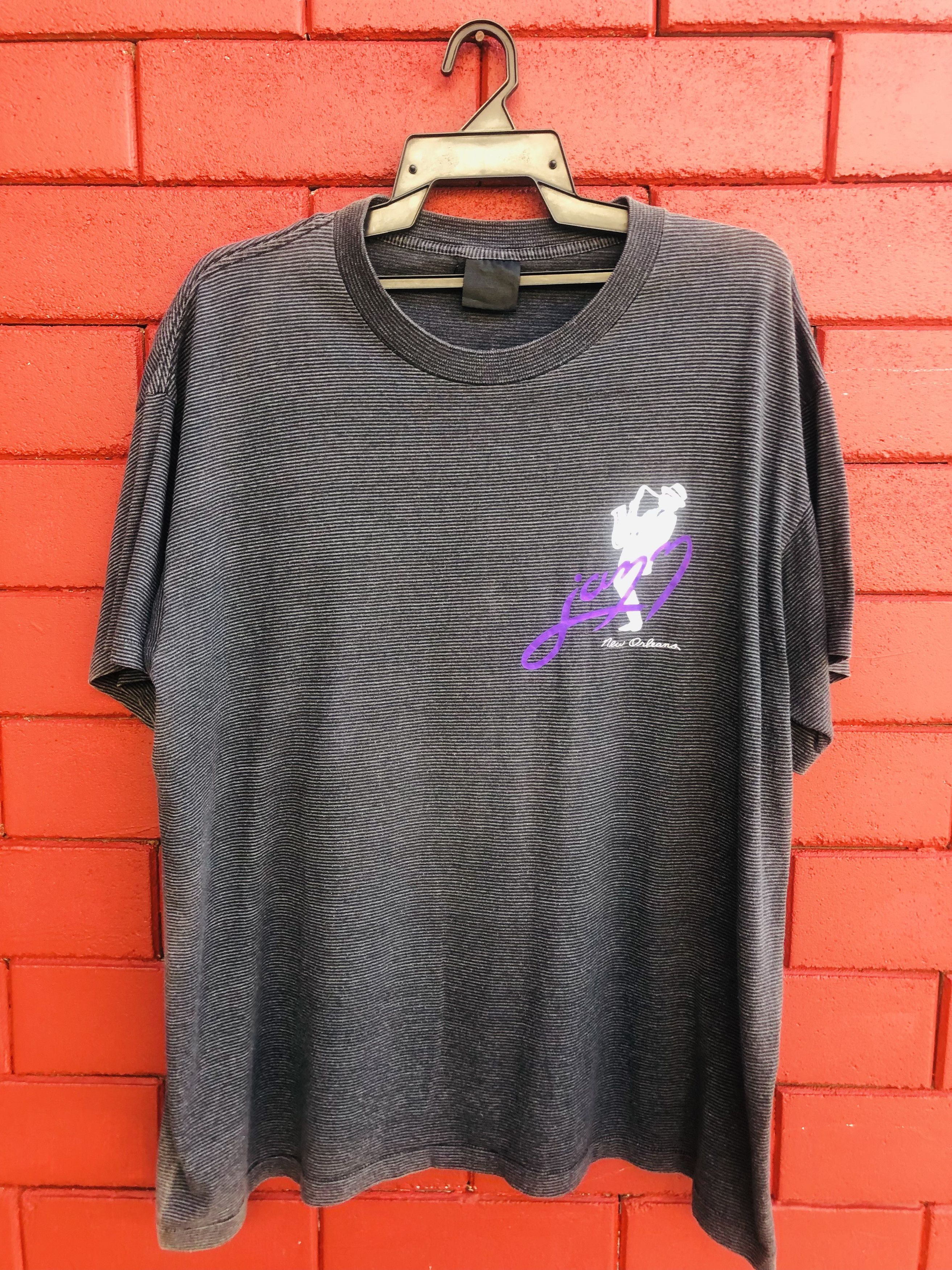 Vintage Jamm New Orleans Music Designer Fashion Shirt