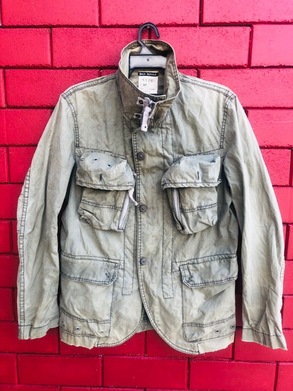 Japanese Brand Vintage Back Number Japanese Designer Fashion Style Size US L / EU 52-54 / 3 - 1 Thumbnail