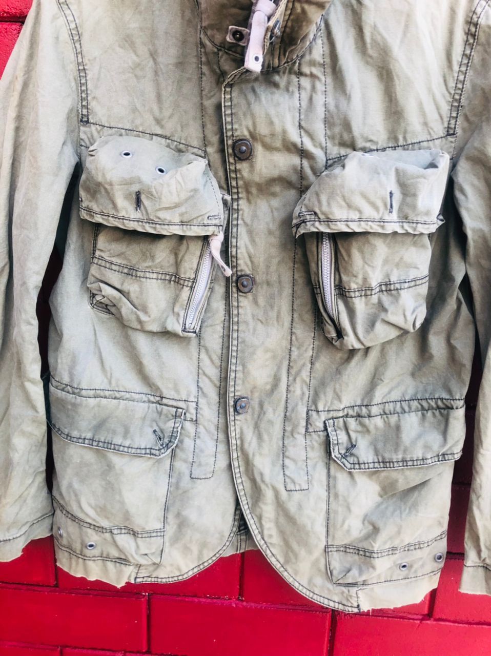 Japanese Brand Vintage Back Number Japanese Designer Fashion Style Size US L / EU 52-54 / 3 - 4 Thumbnail