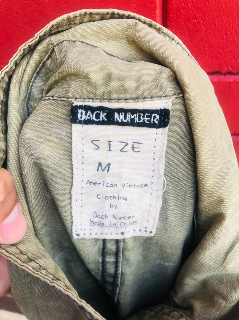 Japanese Brand Vintage Back Number Japanese Designer Fashion Style Size US L / EU 52-54 / 3 - 15 Thumbnail