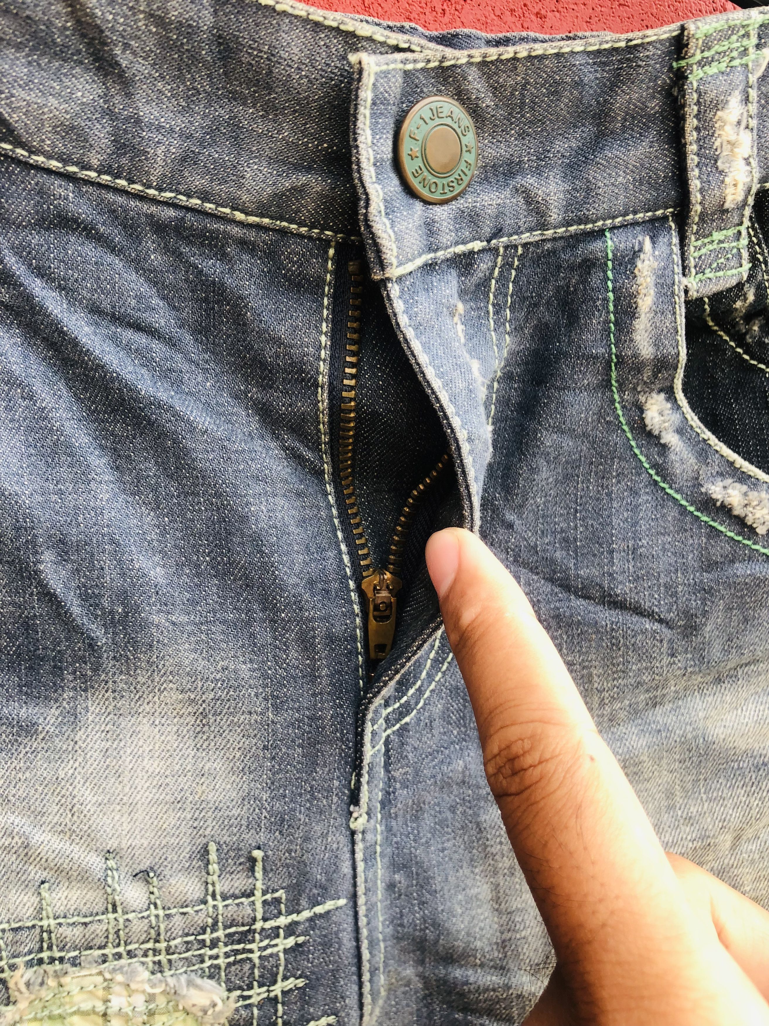 Japanese Brand Vintage Japanese Designer Distressed Travis Scott Style Size 31" - 10 Thumbnail