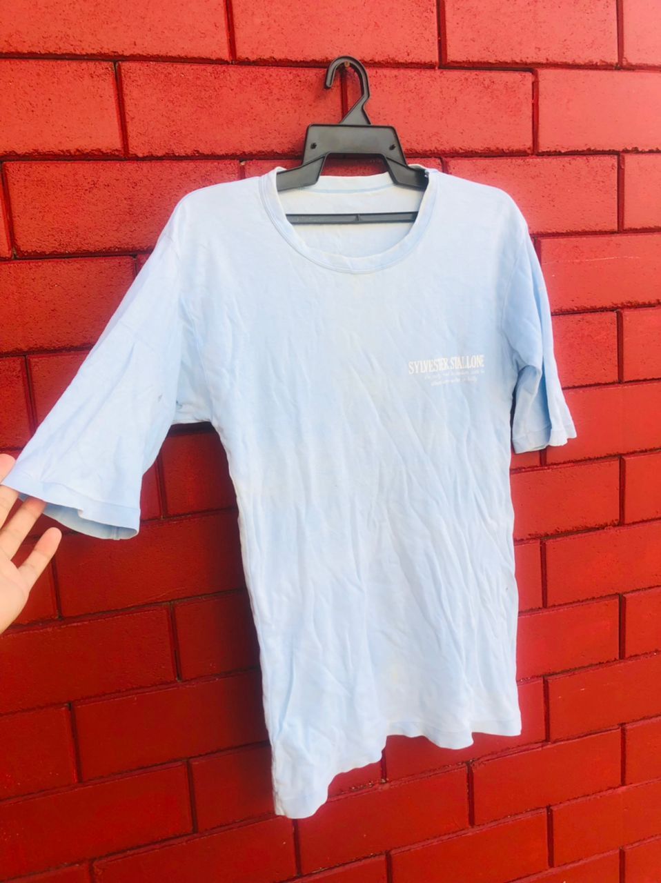 Japanese Brand Vintage Sylvester Stallone Very Famous American Actor Shirt Size US M / EU 48-50 / 2 - 4 Thumbnail