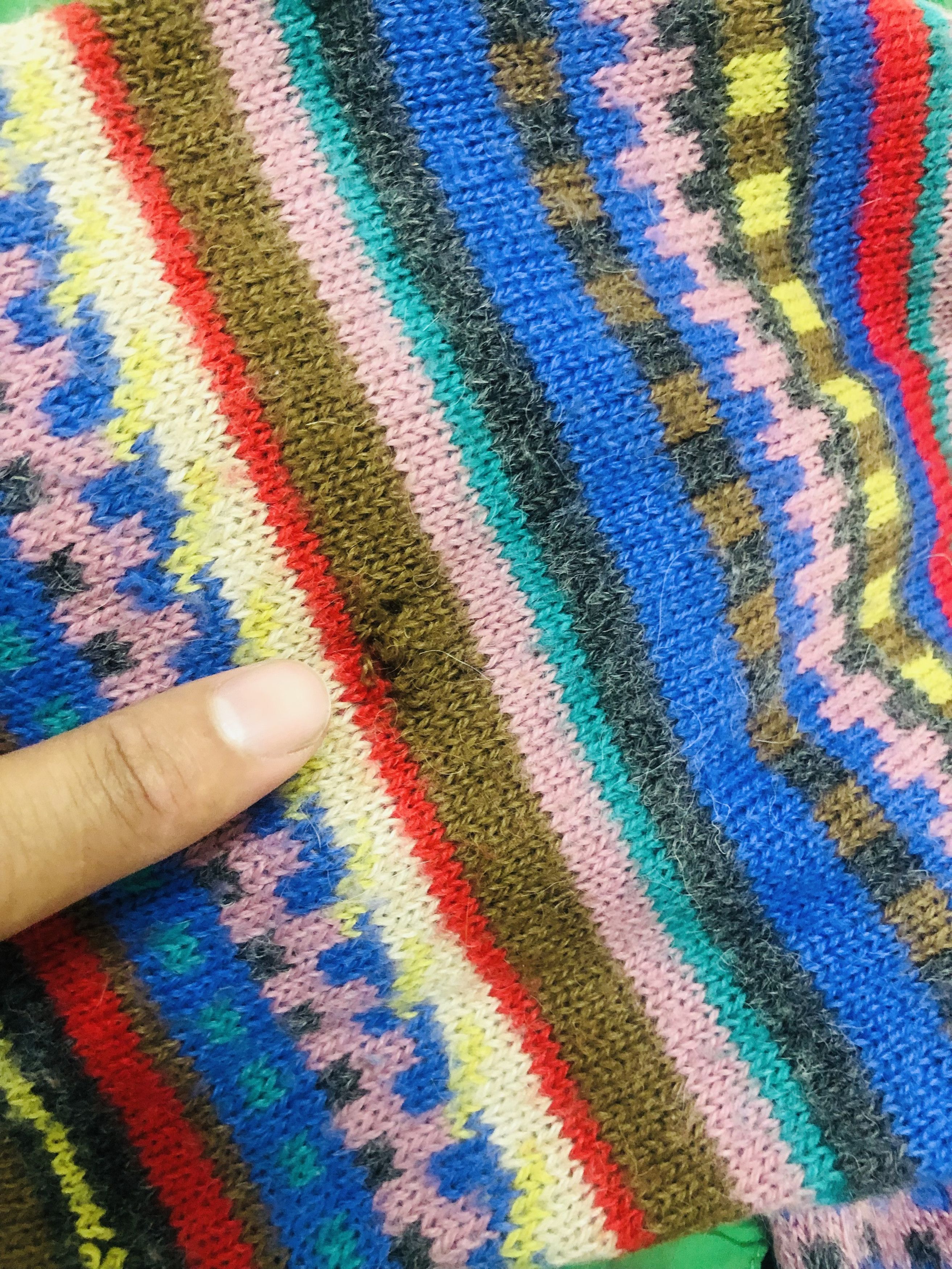 Japanese Brand Vintage Japanese Designer Fashion Style Multicolour Knit Size US M / EU 48-50 / 2 - 11 Thumbnail