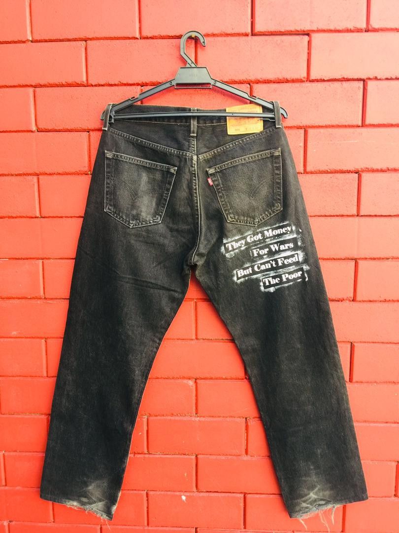 Japanese Brand Vintage Levis USA Japanese Designer Fashion Style Denim Size US 31 - 2 Thumbnail