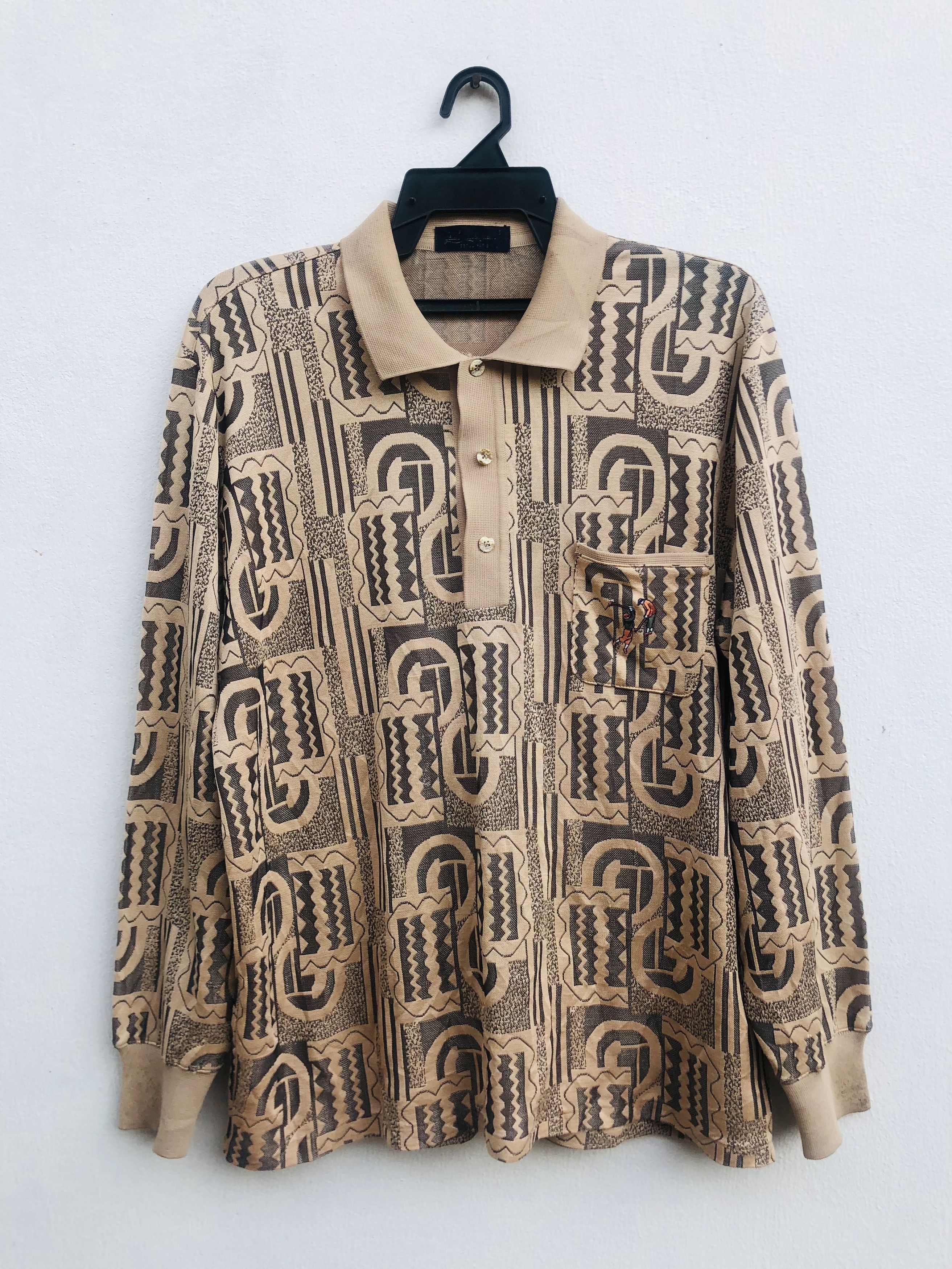 Japanese Brand Vintage Golf Japanese Designer Fashion Style Long Sleeve Size US M / EU 48-50 / 2 - 1 Thumbnail