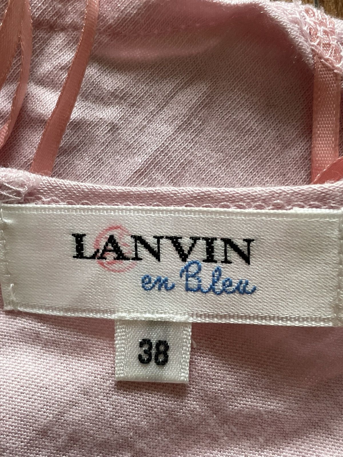 Lanvin Lanvin en Bleu short Sleeve t shirt Size XS / US 0-2 / IT 36-38 - 4 Thumbnail