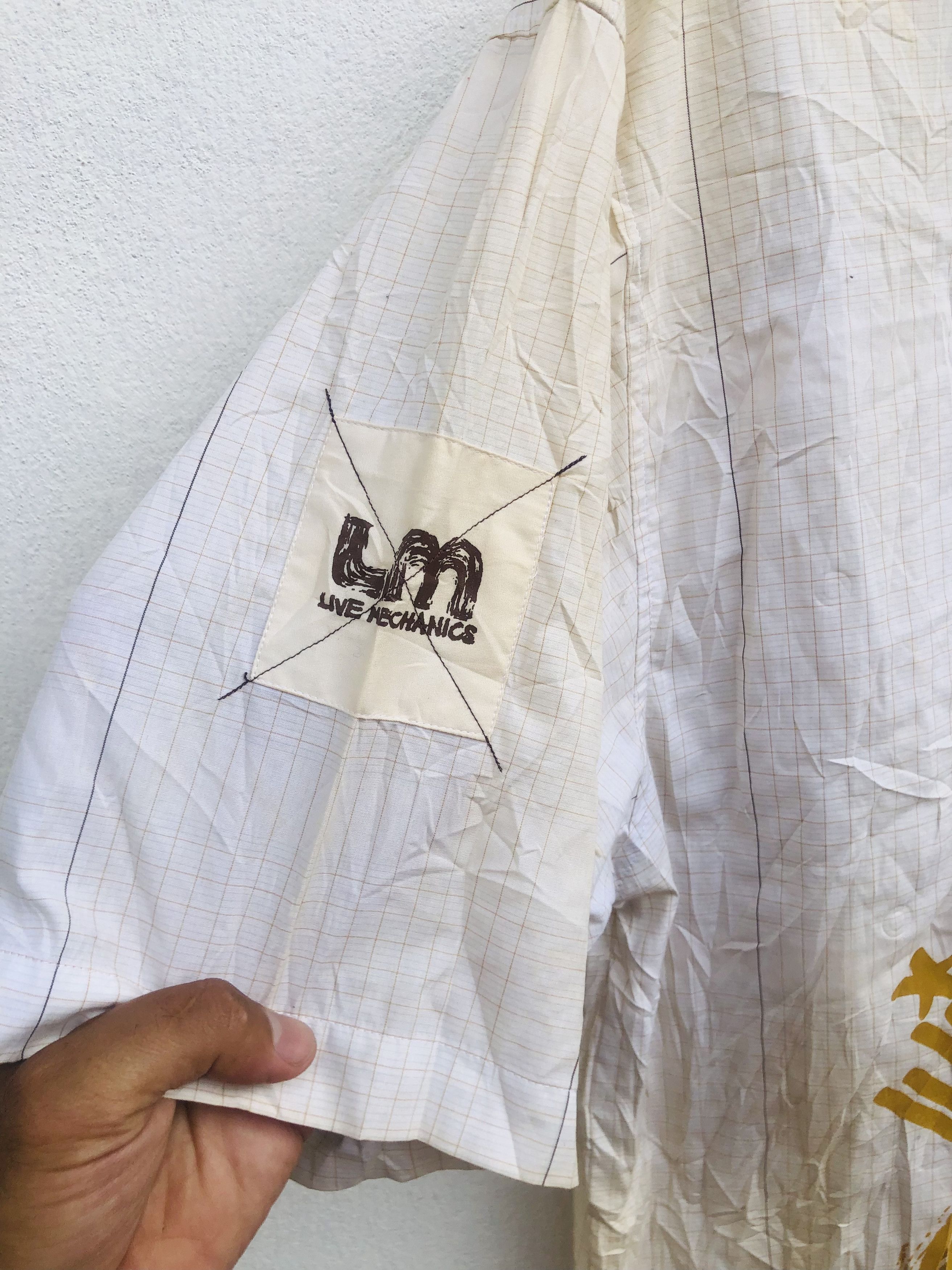 Japanese Brand Vintage Live Mechanics Japanese Designer Fashion Style Size US L / EU 52-54 / 3 - 5 Thumbnail