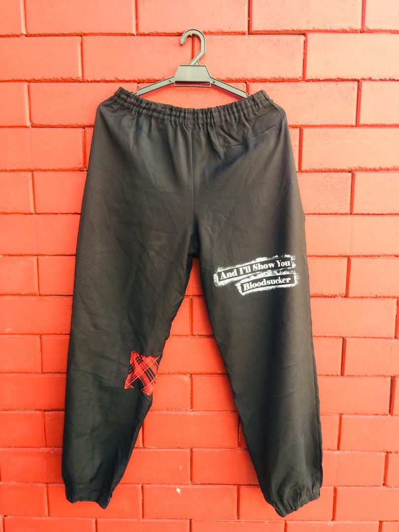 Montblanc × Vintage Vintage Montblanc Sweatpant Travis Scott Fashion Style Size US 30 / EU 46 - 2 Thumbnail