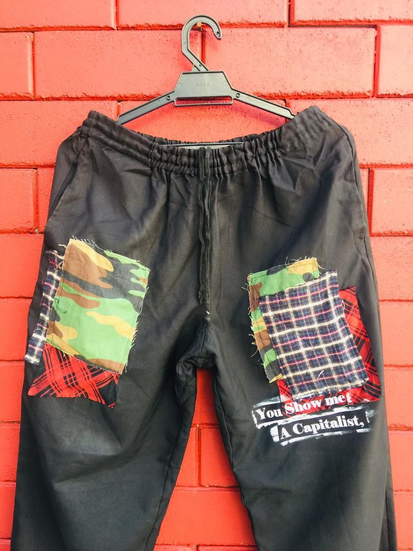 Montblanc × Vintage Vintage Montblanc Sweatpant Travis Scott Fashion Style Size US 30 / EU 46 - 3 Thumbnail