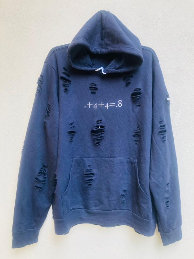 Japanese Brand Vintage Distressed Japanese Designer Fashion Style Hoodie Size US XL / EU 56 / 4 - 1 Thumbnail