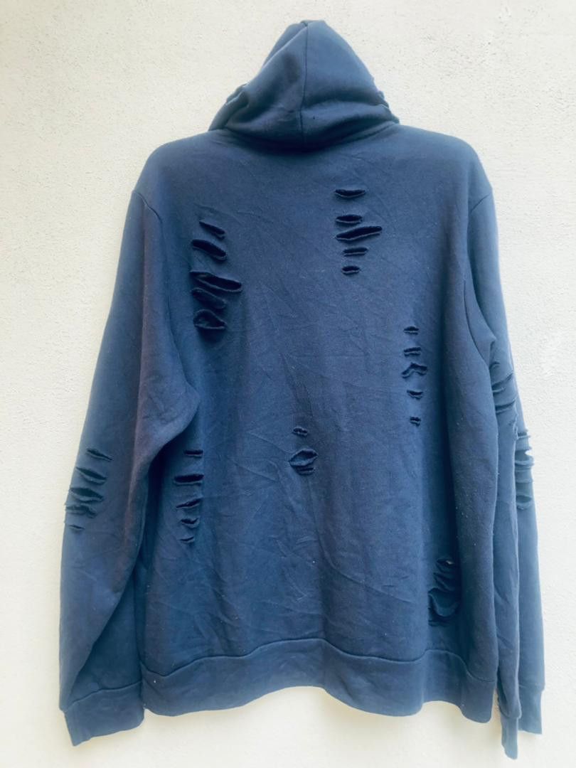 Japanese Brand Vintage Distressed Japanese Designer Fashion Style Hoodie Size US XL / EU 56 / 4 - 2 Thumbnail
