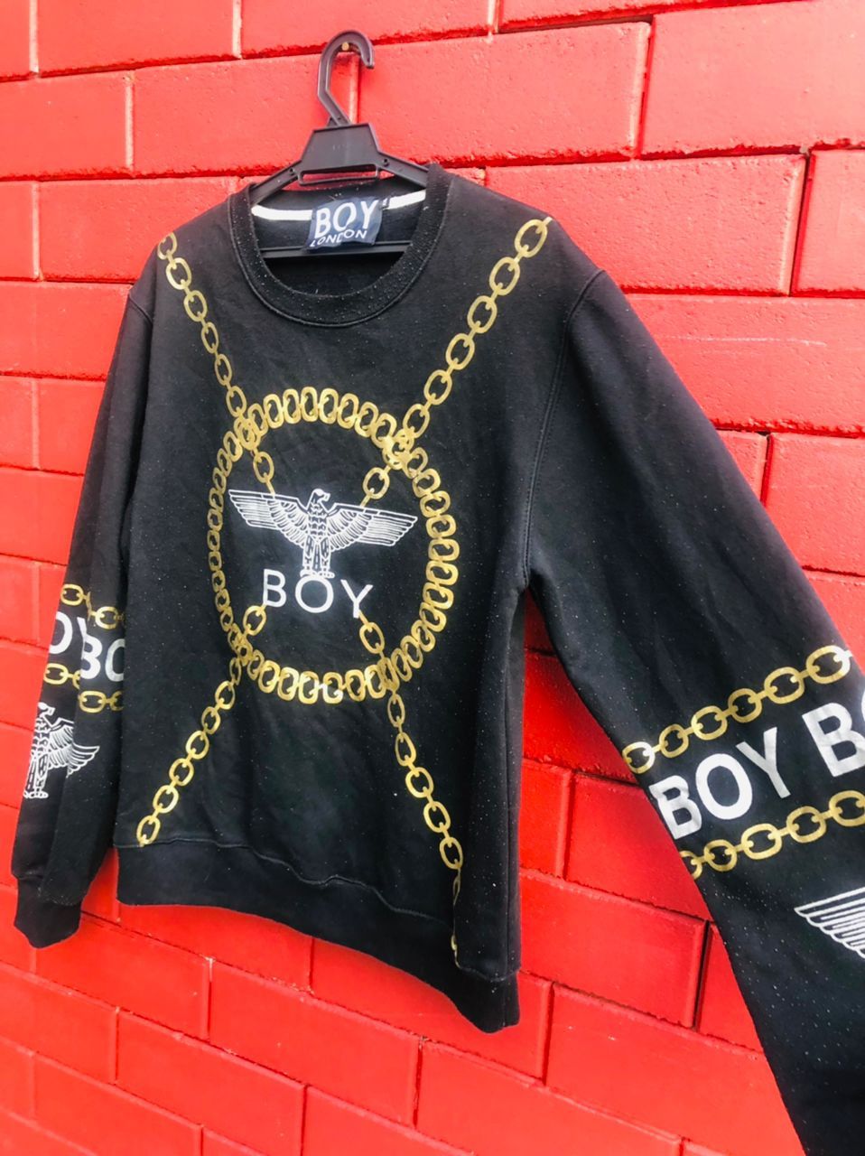 Boy London Vintage Boy London Designed Fashion Style Sweatshirt Size US L / EU 52-54 / 3 - 4 Thumbnail
