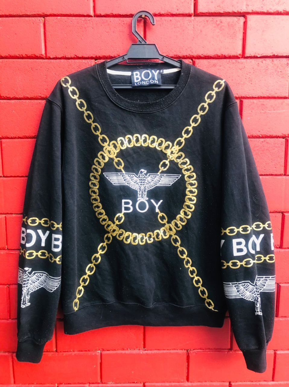 Boy London Vintage Boy London Designed Fashion Style Sweatshirt Size US L / EU 52-54 / 3 - 1 Thumbnail