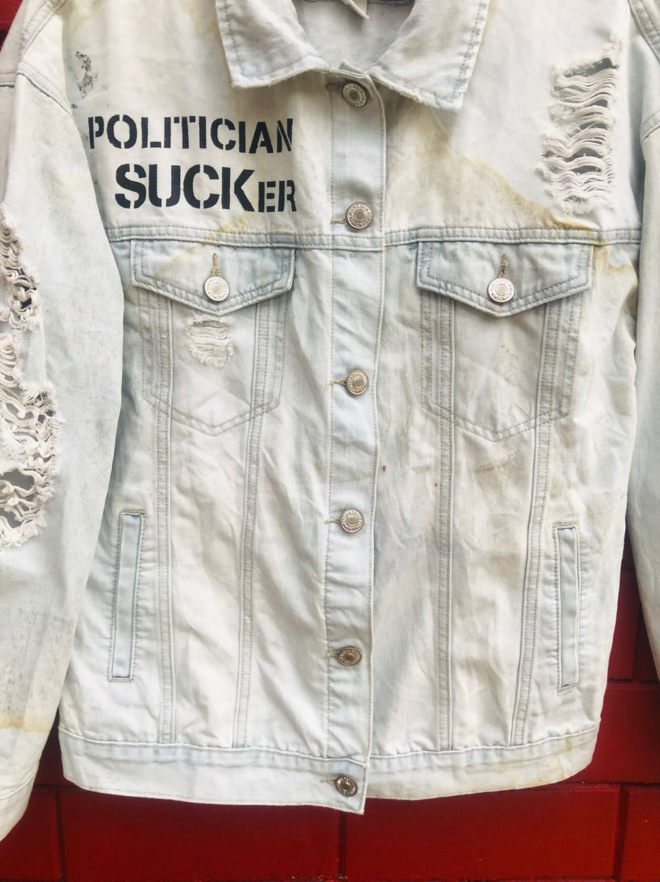 Japanese Brand Vintage Distressed Japanese Designer Fashion Style Jacket Size US L / EU 52-54 / 3 - 4 Thumbnail