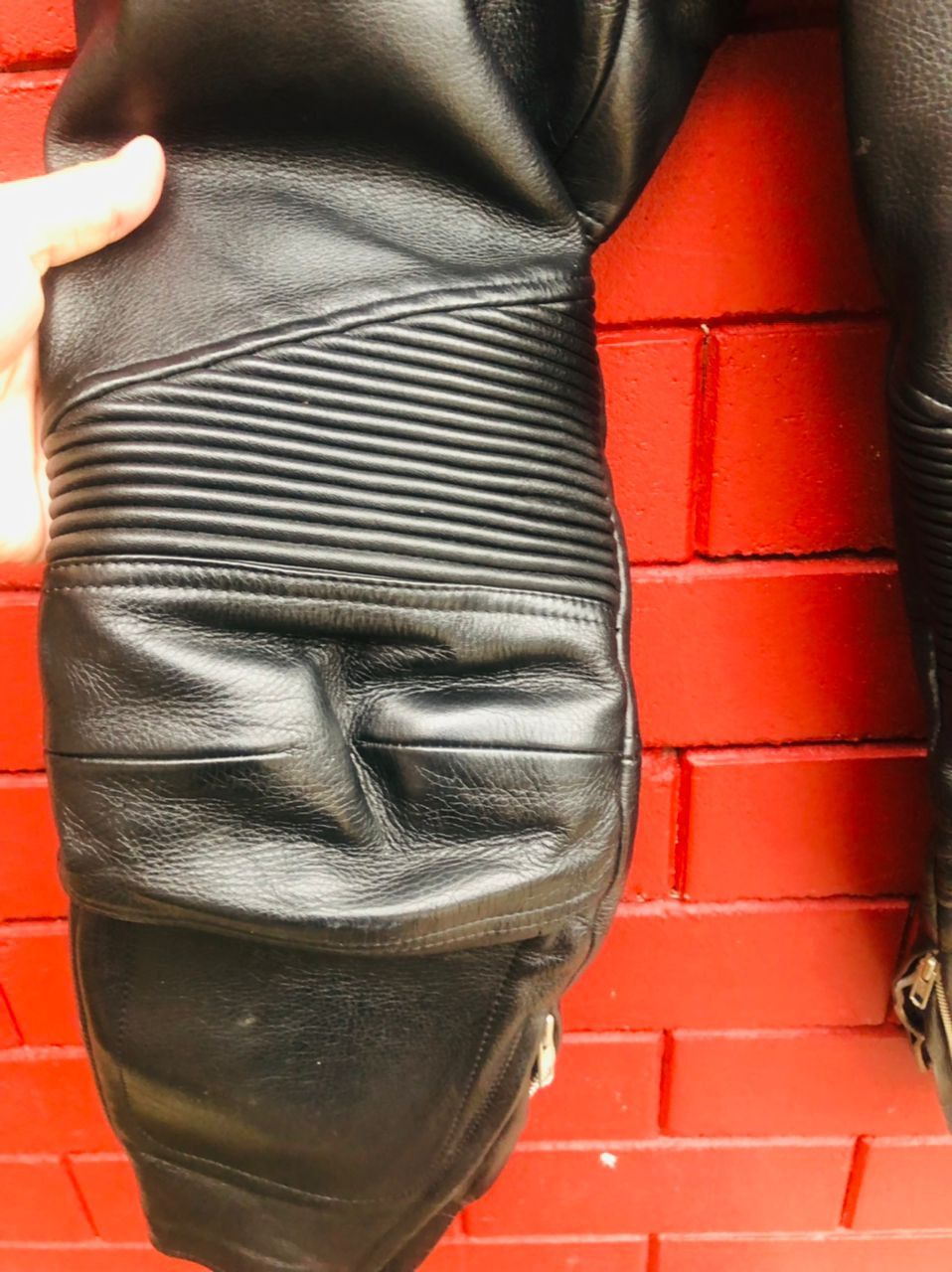 Japanese Brand Vintage Motorcycle Leather Designer Fashion Style Pant Size US 30 / EU 46 - 8 Thumbnail