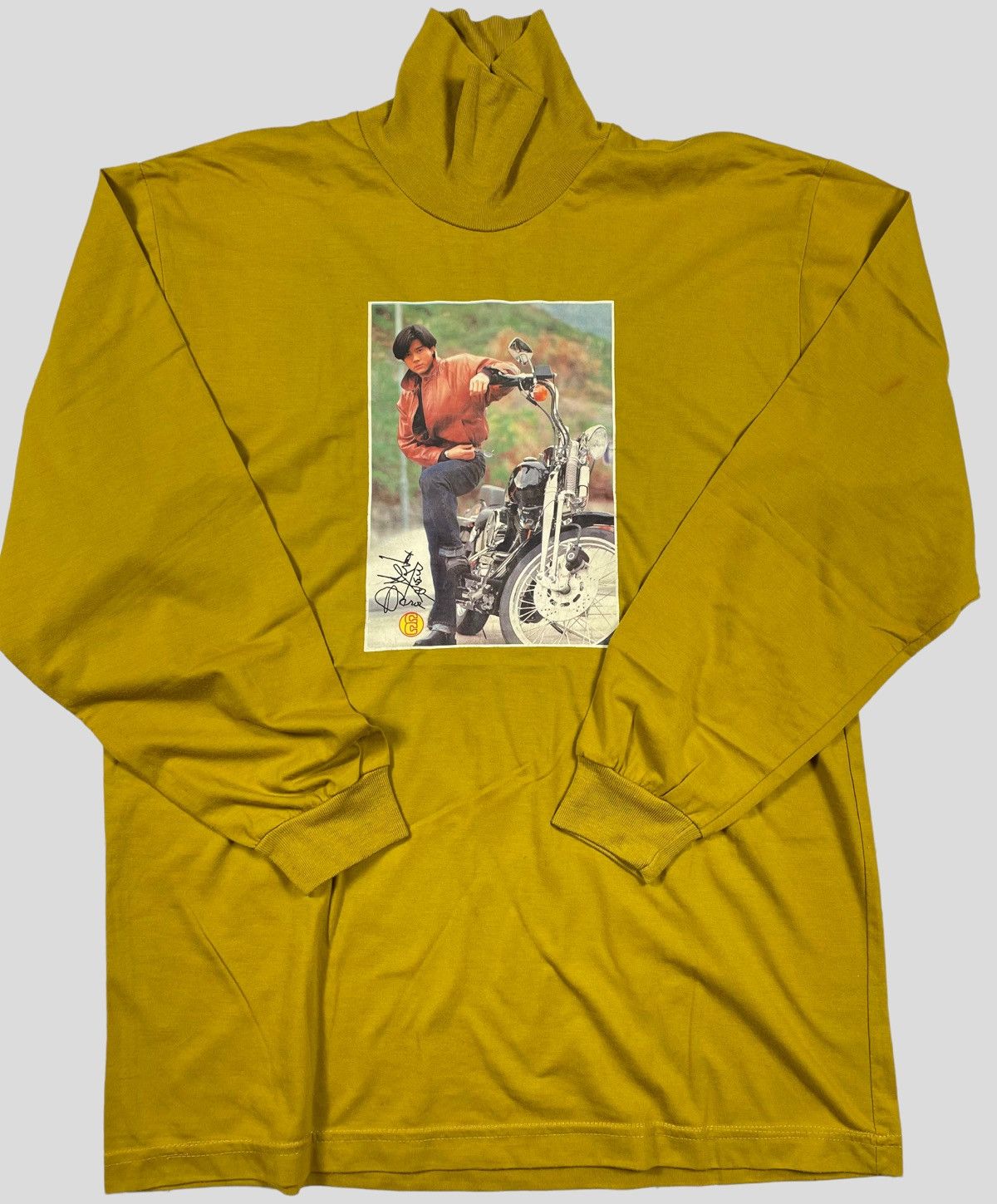 Designer × Vintage Vintage 90s Aaron Kwok Hong Kong Turtle Neck Longsleeve Size US M / EU 48-50 / 2 - 4 Thumbnail