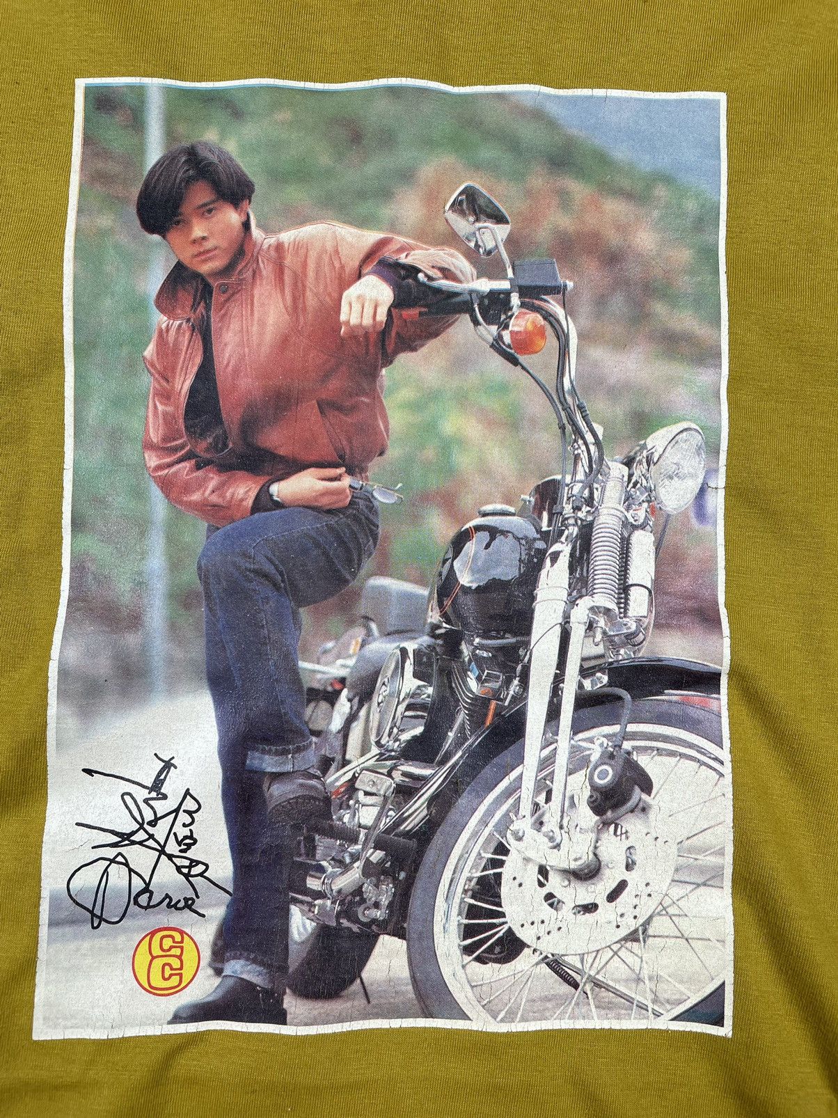Designer × Vintage Vintage 90s Aaron Kwok Hong Kong Turtle Neck Longsleeve Size US M / EU 48-50 / 2 - 2 Thumbnail