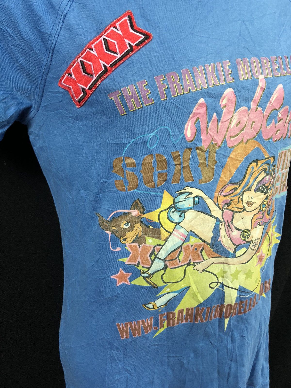 Frankie Morello Frankie Morello XXX Webcam Girl Made In Italy Shirt Size US M / EU 48-50 / 2 - 3 Thumbnail