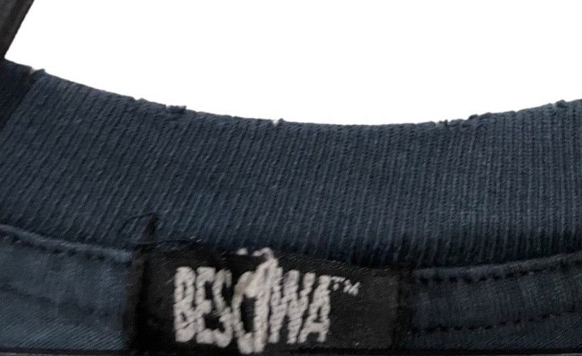 Alien Workshop × Vintage Rare🔥 Vintage Beshwa Front Logo Distressed Tee Size US M / EU 48-50 / 2 - 17 Thumbnail