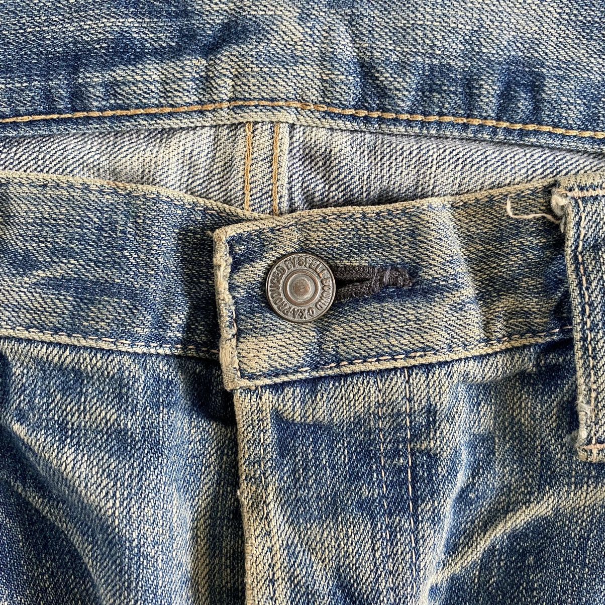 Spellbound × Vintage Vintage Spellbound Faded Blue Ripped Denim Jeans Size US 36 / EU 52 - 11 Thumbnail