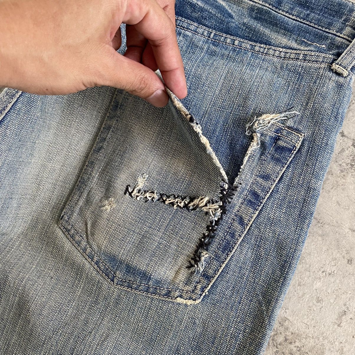 Spellbound × Vintage Vintage Spellbound Faded Blue Ripped Denim Jeans Size US 36 / EU 52 - 22 Thumbnail