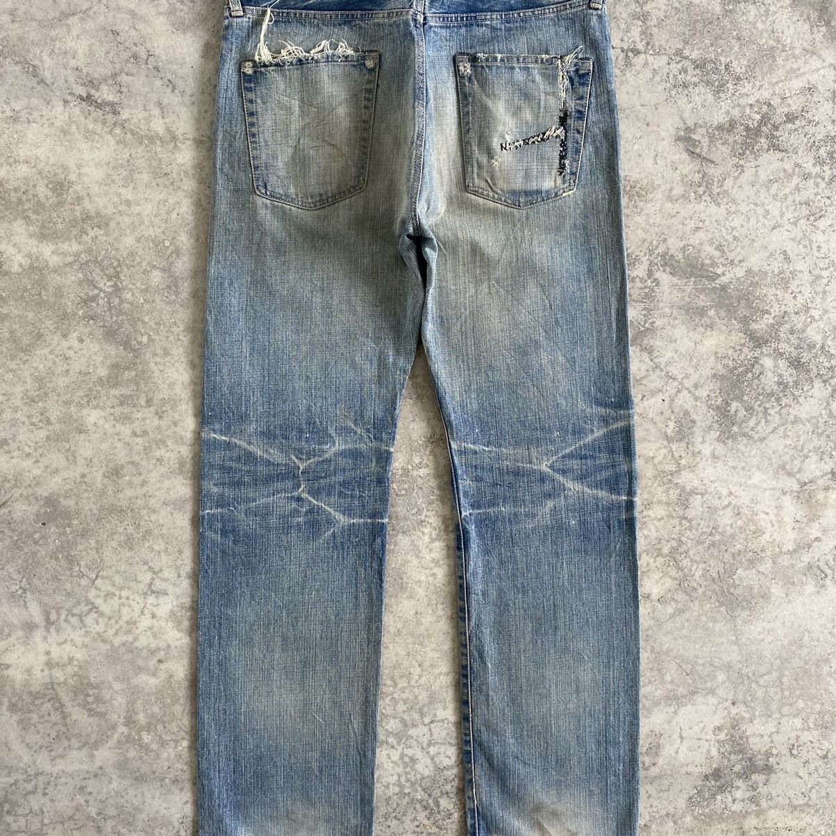 Spellbound × Vintage Vintage Spellbound Faded Blue Ripped Denim Jeans Size US 36 / EU 52 - 18 Thumbnail