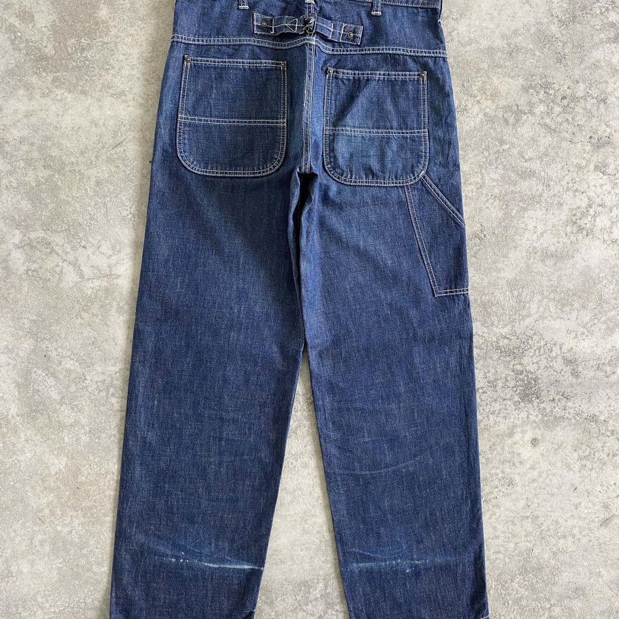 Beams Plus Vintage Beams Boy Cinch Back Carpenter Work Jeans Size US 32 / EU 48 - 16 Thumbnail