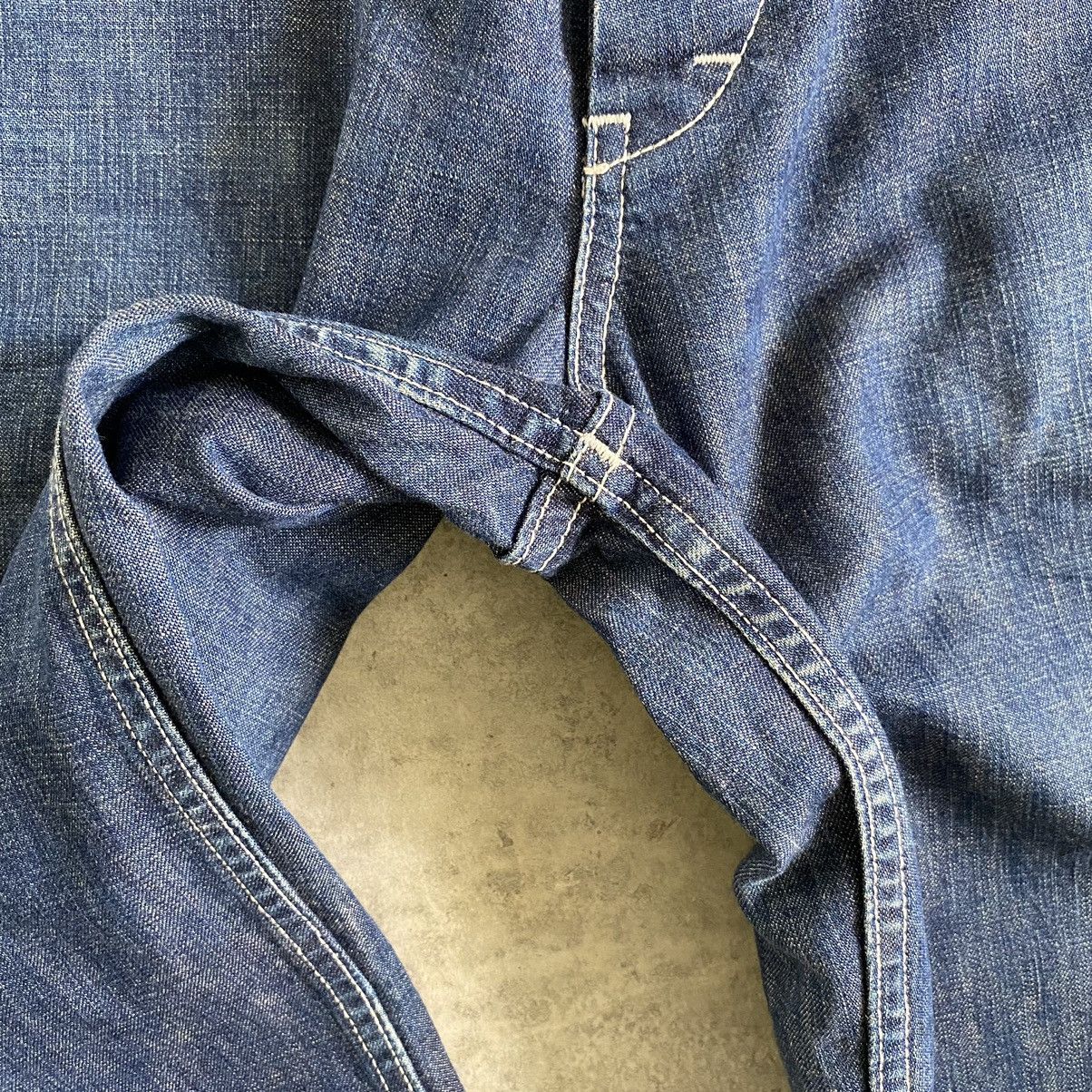 Beams Plus Vintage Beams Boy Cinch Back Carpenter Work Jeans Size US 32 / EU 48 - 14 Thumbnail
