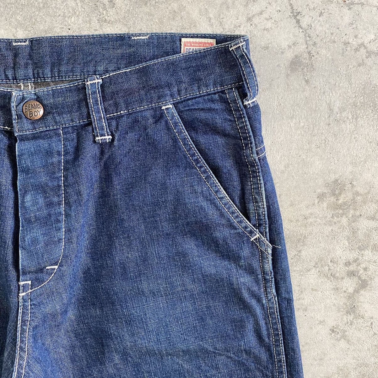 Beams Plus Vintage Beams Boy Cinch Back Carpenter Work Jeans Size US 32 / EU 48 - 11 Thumbnail