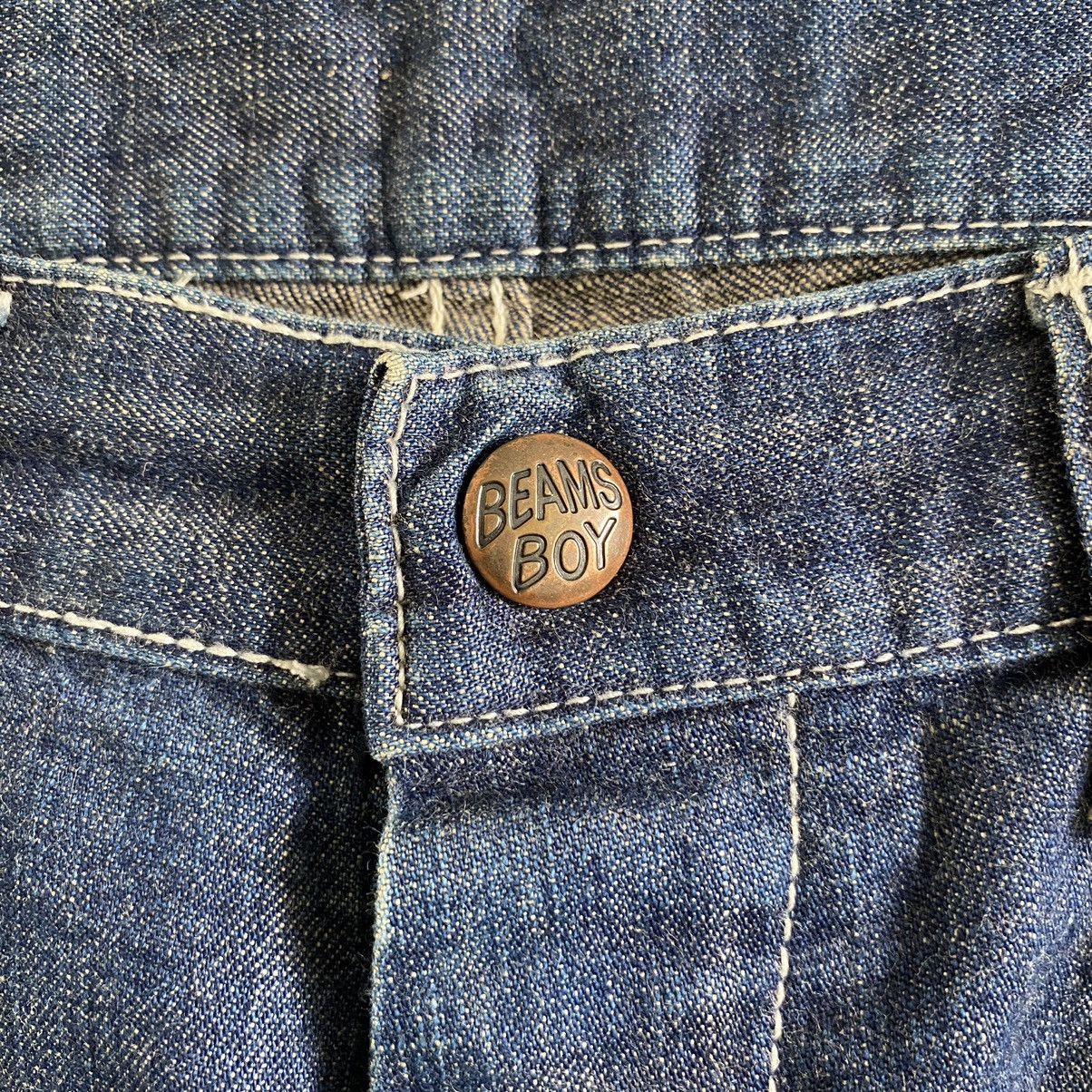 Beams Plus Vintage Beams Boy Cinch Back Carpenter Work Jeans Size US 32 / EU 48 - 12 Thumbnail