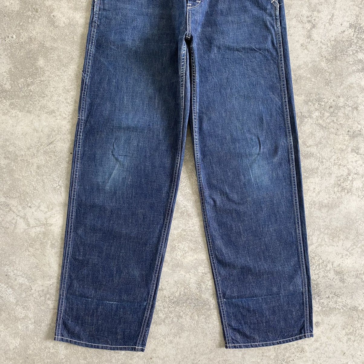 Beams Plus Vintage Beams Boy Cinch Back Carpenter Work Jeans Size US 32 / EU 48 - 5 Thumbnail