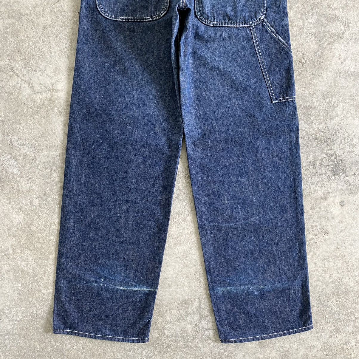 Beams Plus Vintage Beams Boy Cinch Back Carpenter Work Jeans Size US 32 / EU 48 - 15 Thumbnail