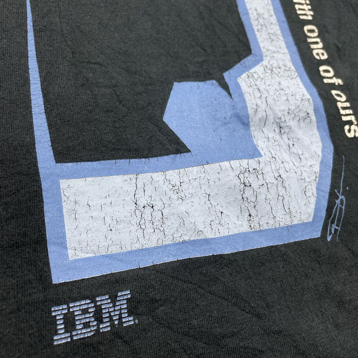 Apple × Microsoft × Vintage Vintage 90s Computer IBM IntelliStation Shirt Size US XL / EU 56 / 4 - 5 Thumbnail