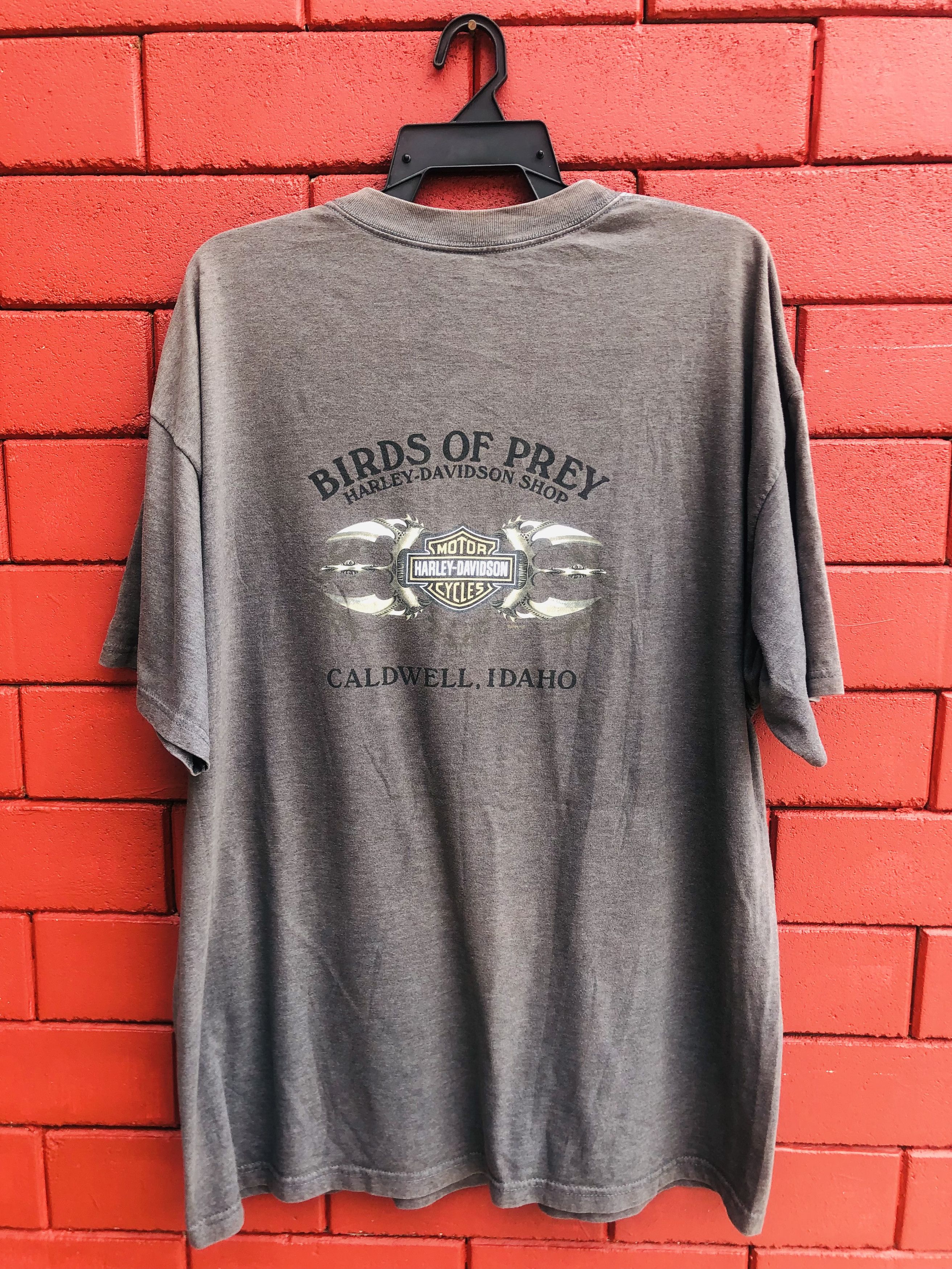 Harley Davidson Vintage Harley Davidson Bird Of Prey Streetwear Style Size US XL / EU 56 / 4 - 2 Thumbnail