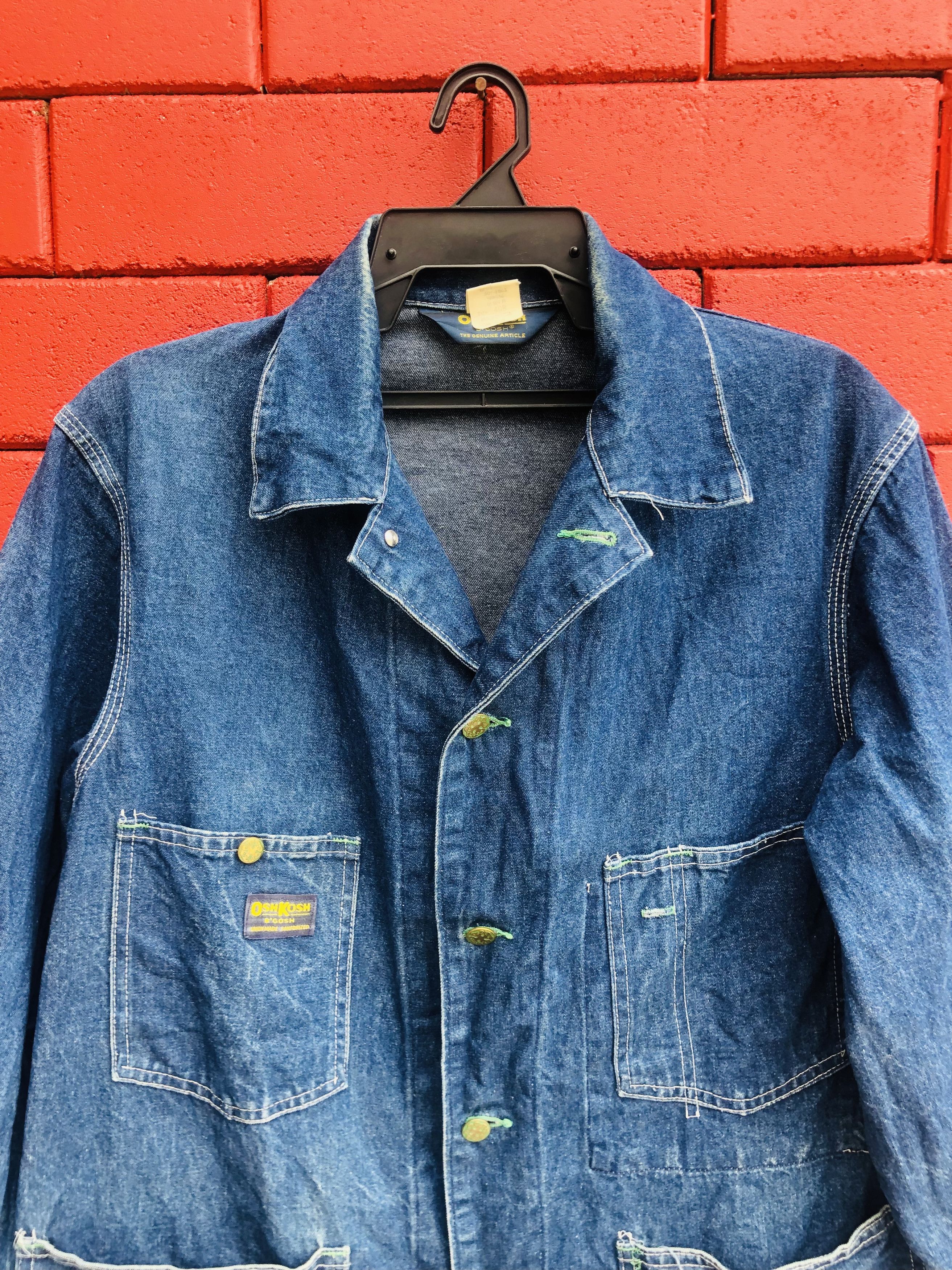 Oshkosh Vintage Oshkosh 80s Streetwear Fashion Style Jacket Size US L / EU 52-54 / 3 - 5 Thumbnail