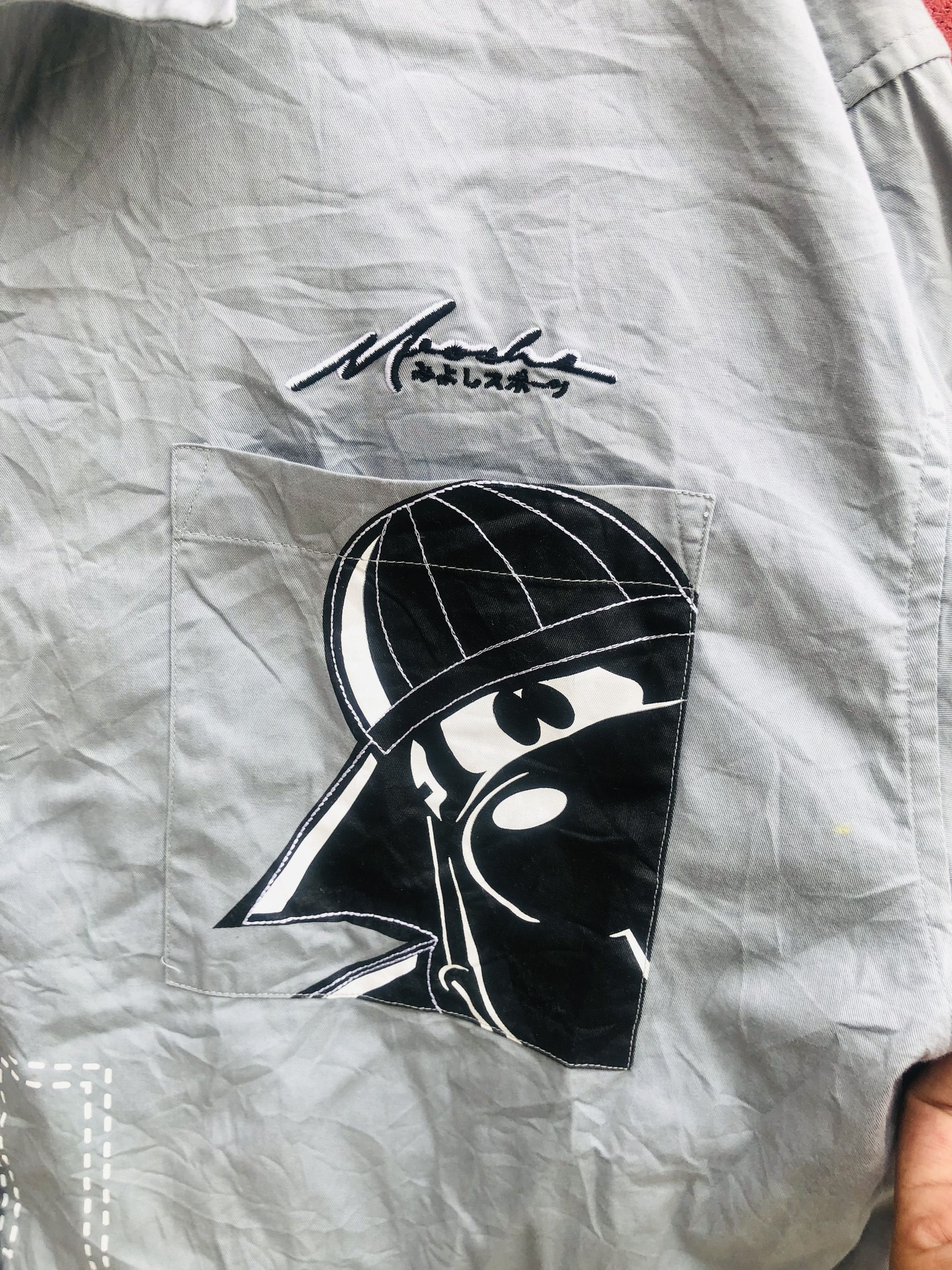 Japanese Brand Vintage Hip Hop Japanese Designer Fashion Style Shirt Size US XL / EU 56 / 4 - 4 Thumbnail