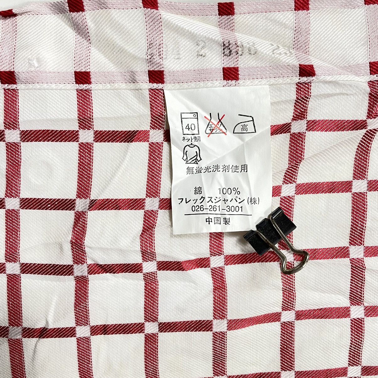 Yoshiyuki Konishi Yoshiyuki Konishi Ficce Collezione Red Checkered 2 Tone Size US L / EU 52-54 / 3 - 11 Thumbnail