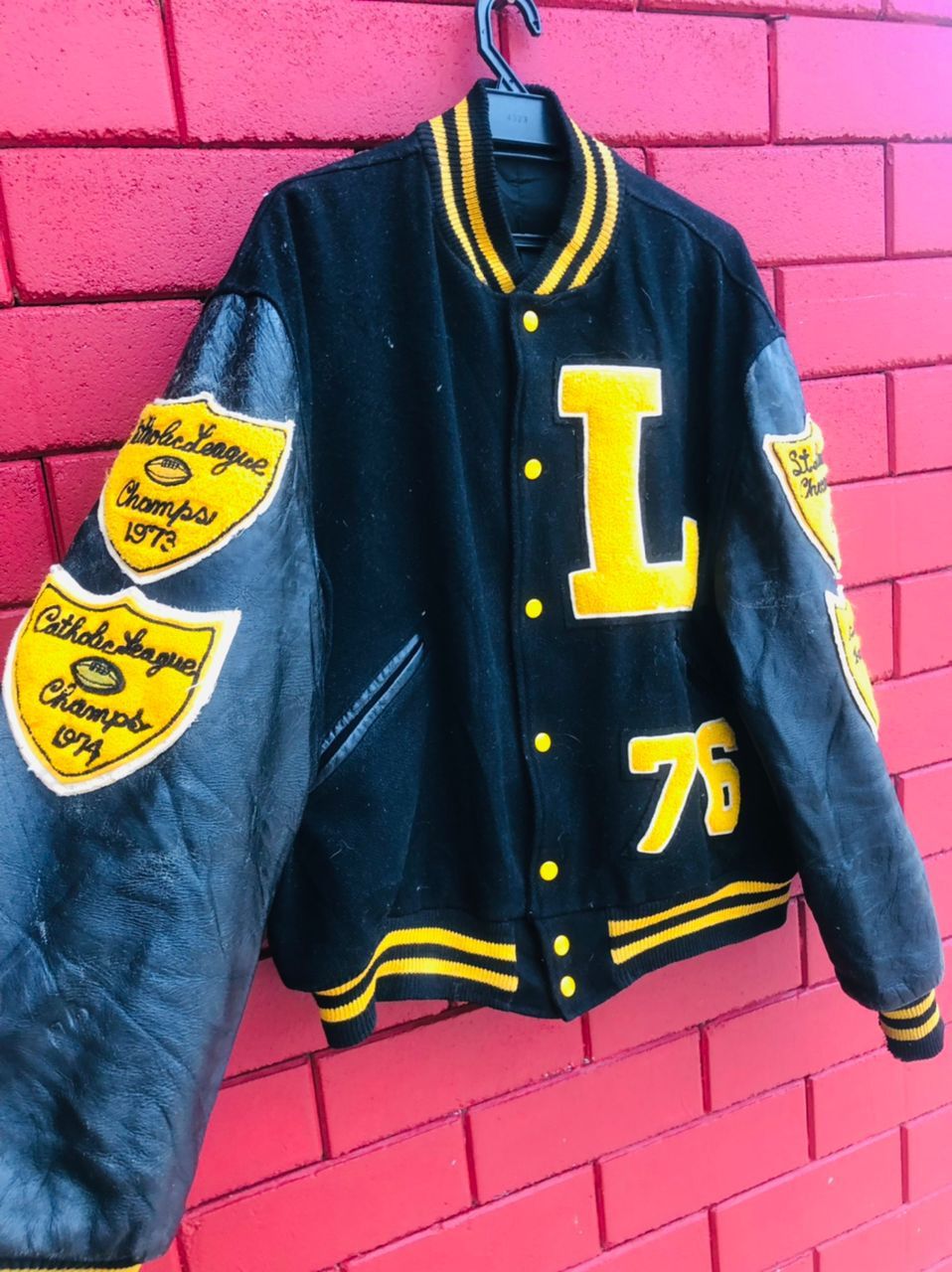 Japanese Brand Vintage Butwin Varsity Jacket Designer Fashion Style Size US L / EU 52-54 / 3 - 4 Thumbnail